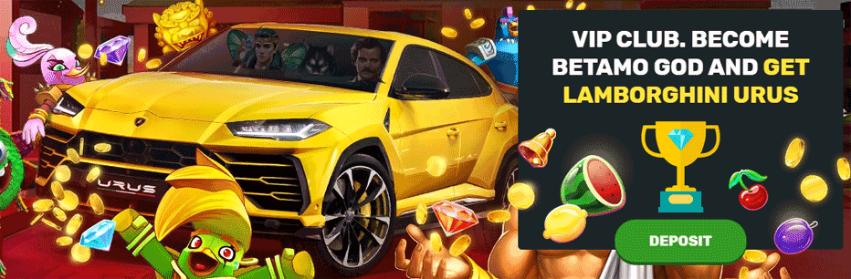 win lamborghini urus betamo casino vip