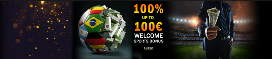 bet O bet sports bonus code - ''SPORT100'' for up to €100 in free bets