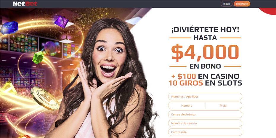 Bono de Bienvenida de NetBet Casino