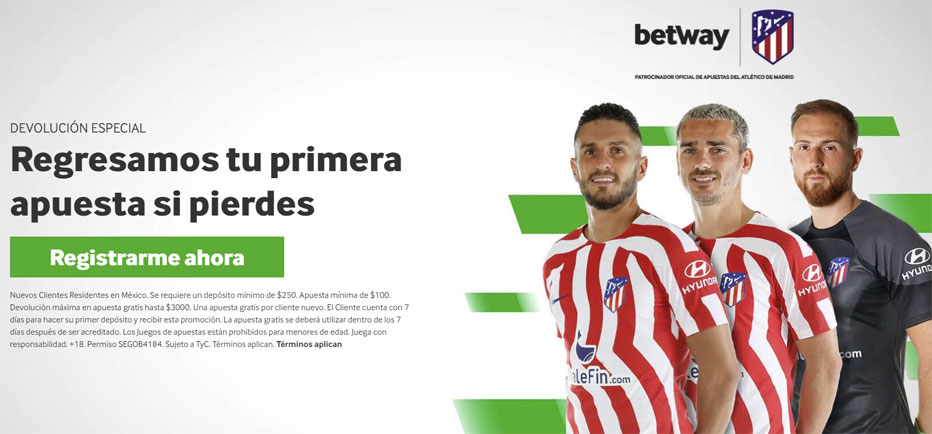 Casa de apuestas deportivas de Betway