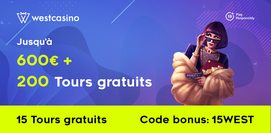 Code bonus Westcasino Tours Gratuits