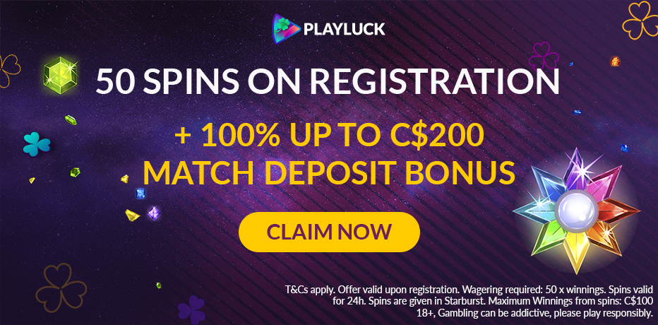 playluck bonus canada free spins deposit bonus