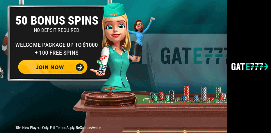 Receive 50 Free Spins No Deposit at Gate 777 Casino New Zealand