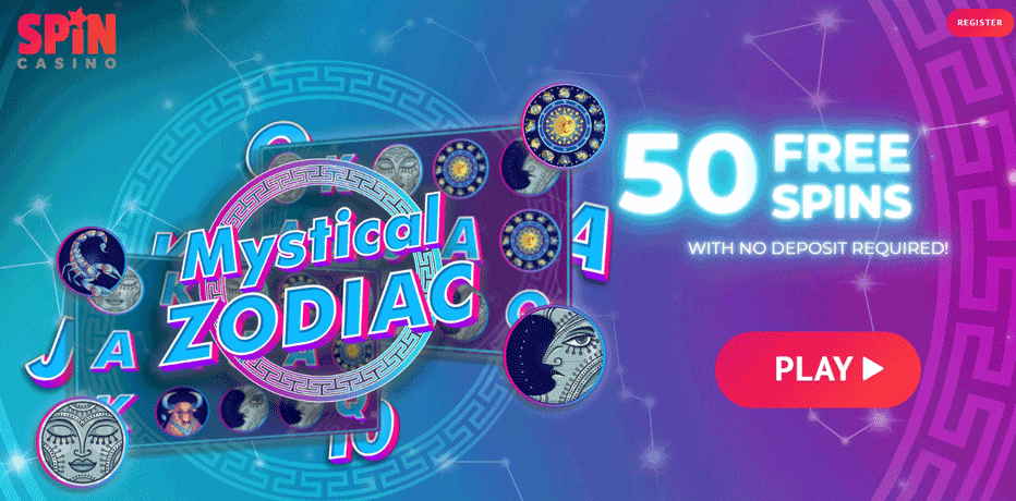 Jogue 50 Rodadas Grátis no cadastro no Spin Casino