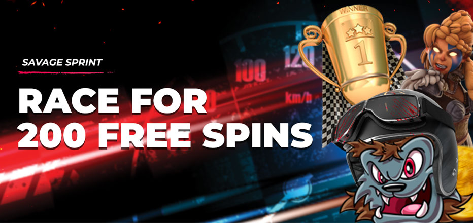 Beastino free spins – Take a savage sprint for 200 daily wager-free spins