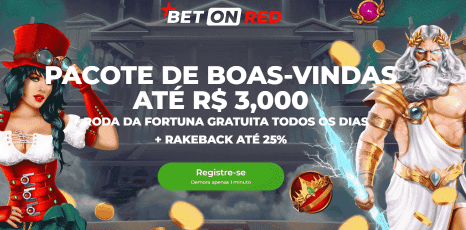 Pacote de Boas-Vindas BetOnRed