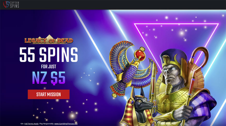 captain spins deposit 5 get 80