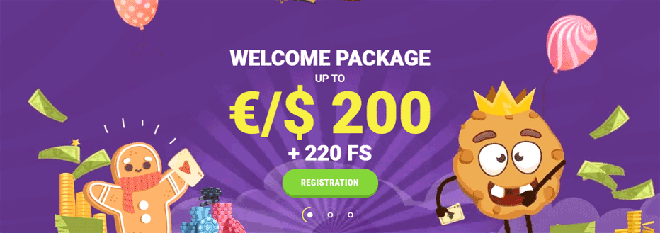 cookie casino welcome bonus