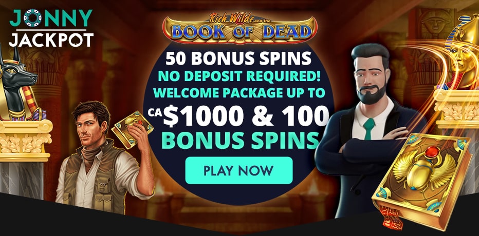 free spins no deposit needed jonny jackpot canada