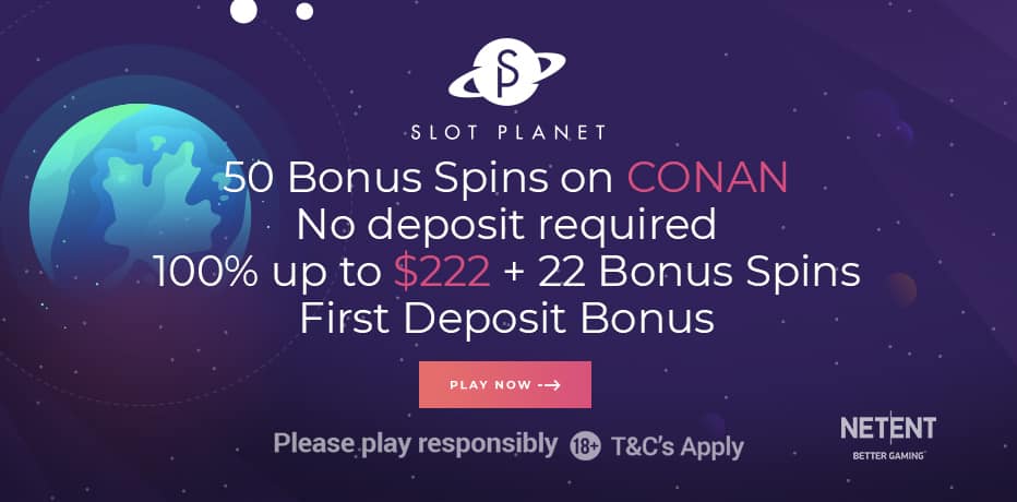 Slot Planet No Deposit Bonus - 50 Bonus Spins in 2021