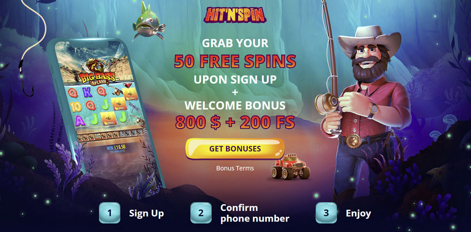 hitnspin casino no deposit bonus