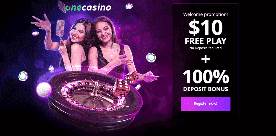 Play live roulette with $10 free credit at One Casino