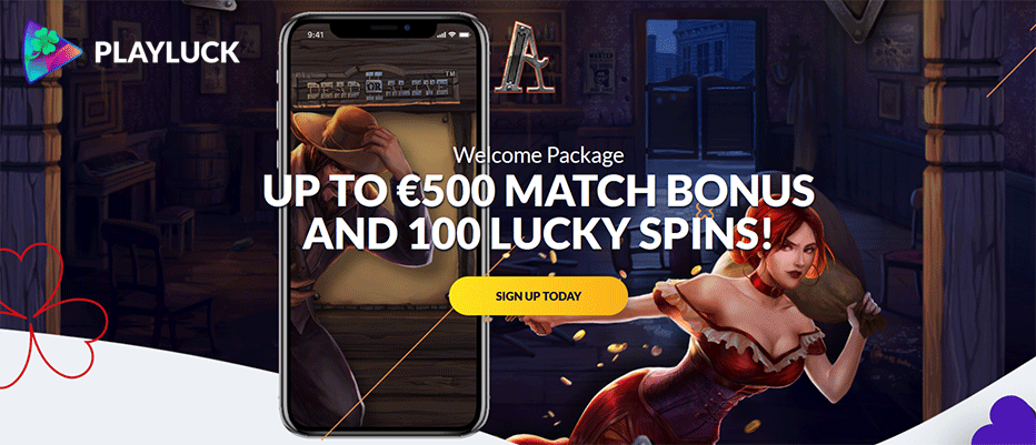 playluck bonus on deposit