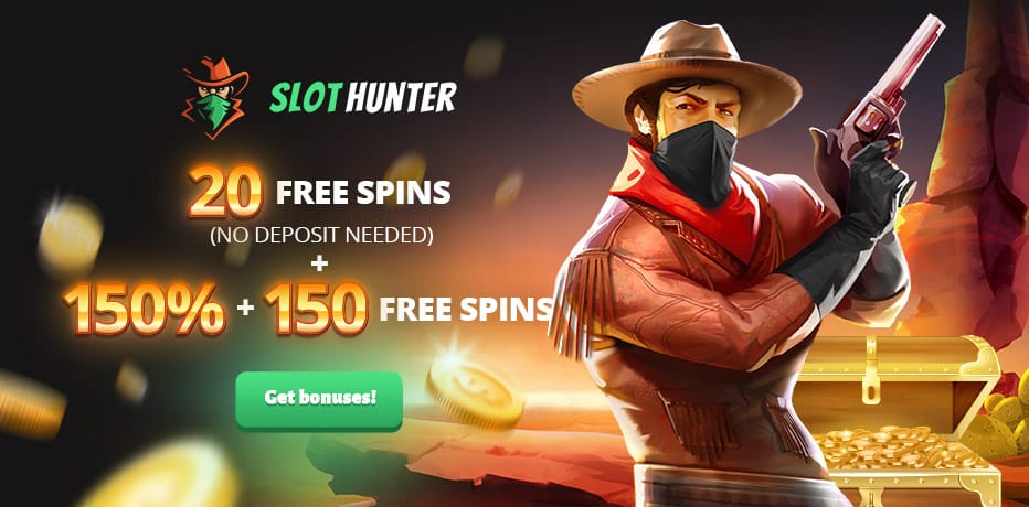 20 Free Spins No Deposit at SlotHunter New Zealand