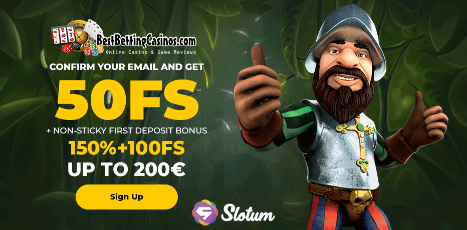 Exclusive Slotum No Deposit Bonus - Get 50 Free Spins during 2022