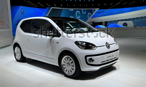 VW white up! #10