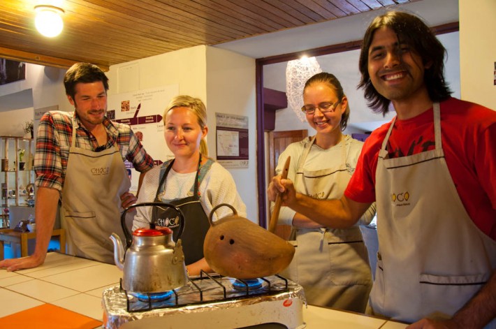 Chocolate making class - Choco Museum Cusco, Peru