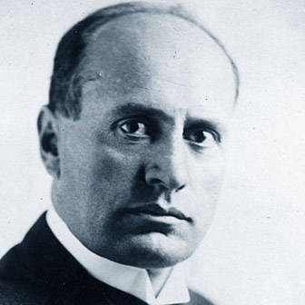 Frasi di Benito Mussolini