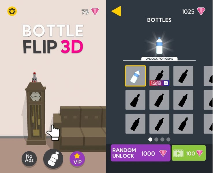 Bottle Flip 3D