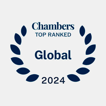 Logo Chambers Top Ranked Global 2024