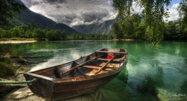 barco,lago,veículo,Barco a remos,panorama,rio