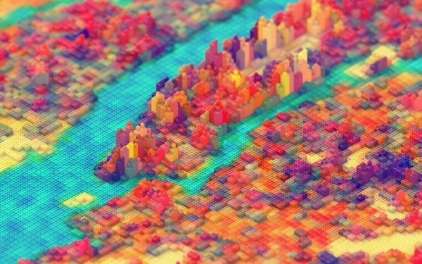 LEGO,Spielzeug,Muster,New York City,KUNST,Farbe