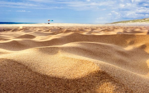 landscape, sand, desert, dune, Sahara, macro