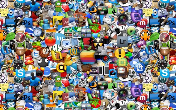 internet,Toy,play,icons,photomontage