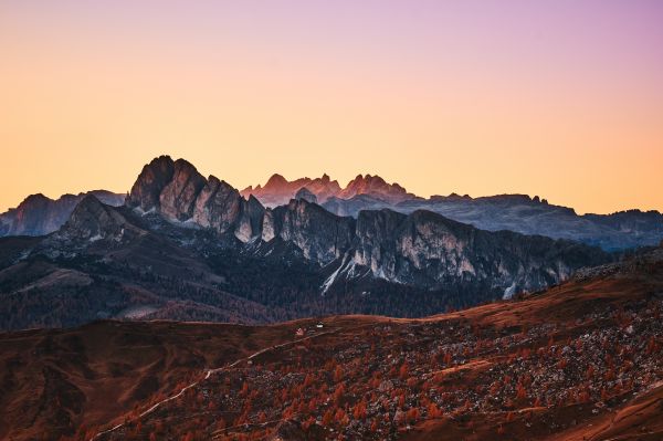 giau pass,意大利,阿尔卑斯山