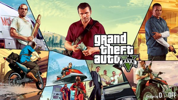 GTA,gta 5,2015,hrdinové