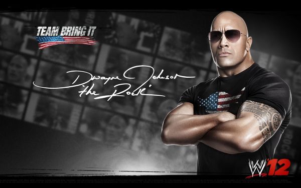 WWE, Dwayne Johnson, músculo, Papel pintado de la computadora, portada del álbum