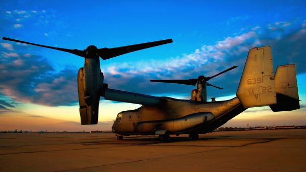 véhicule,avion,avion,aviation,CV 22 Osprey,Vol