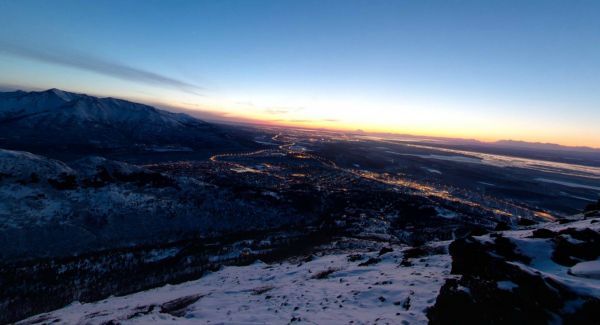 sollys,landskap,fjellene,solnedgang,høyde,snø