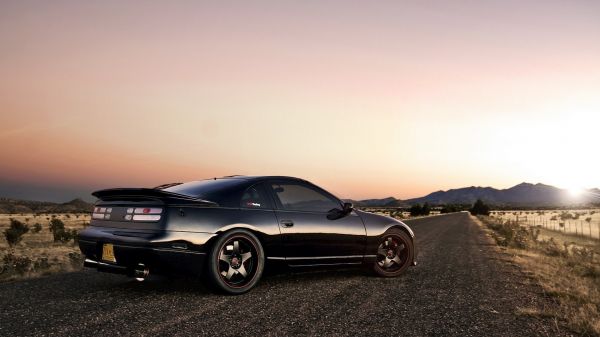 bil,fordon,sportbil,Konvertibel,Nissan 300ZX,prestanda bil