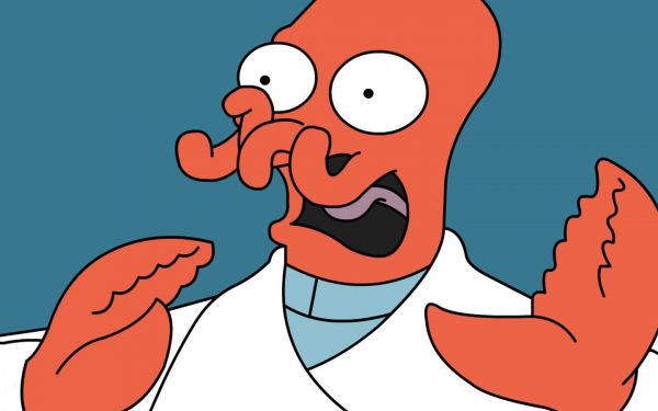 εικονογράφηση,ΚΙΝΟΥΜΕΝΟ ΣΧΕΔΙΟ,Futurama,Zoidberg,όργανο,εικονίδιο