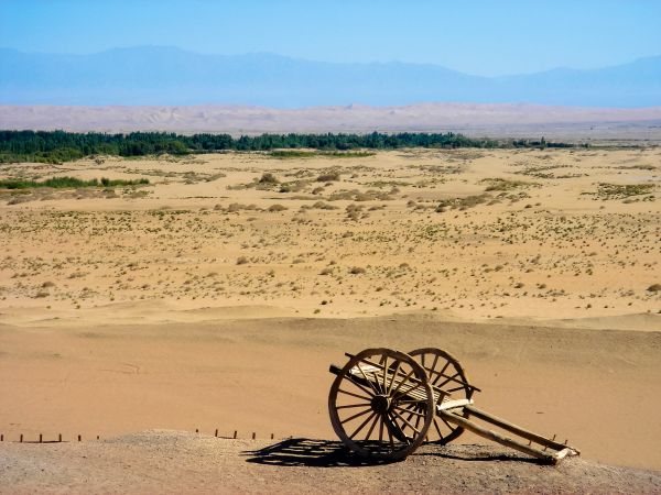 landscape, sea, sand, desert, dune, Sahara