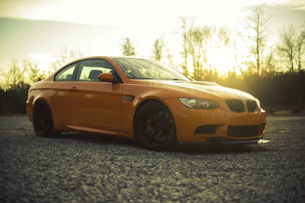 Auto,BMW,Fahrzeug,Sportwagen,BMW M3,Orange