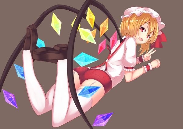 εικονογράφηση,anime,ΚΙΝΟΥΜΕΝΟ ΣΧΕΔΙΟ,mangaka,Touhou,Flandre Scarlet