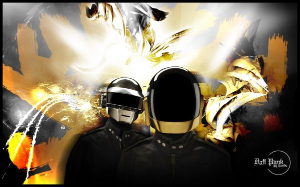 Anime,ouvrages d'art,Daft Punk,capture d'écran,Papier peint de l'ordinateur,couverture de l'album