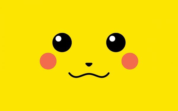 illustrazione, cartone animato, Pok mon, Pikachu, smiley, icona