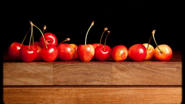 Comida, vermelho, fruta, Cerejas alimento, plantar, cereja