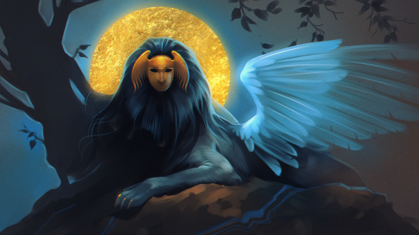 mythology,sphinx,Moon