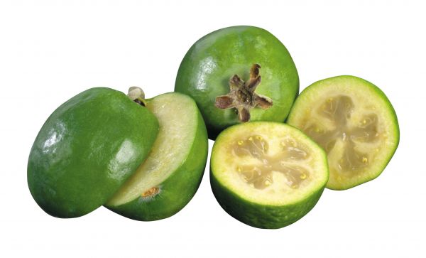 άσπρο,feijoa,Τομή