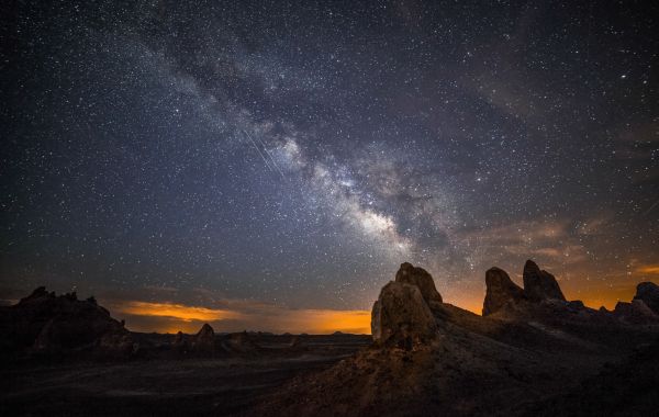 paysage,nuit,galaxie,ciel,étoiles,voie Lactée