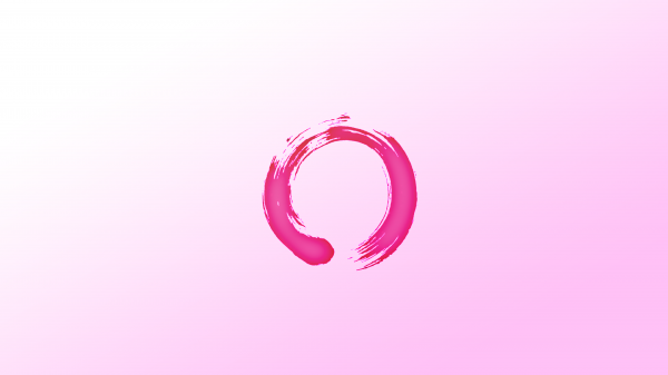 coração,logotipo,círculo,Rosa,editar,magenta