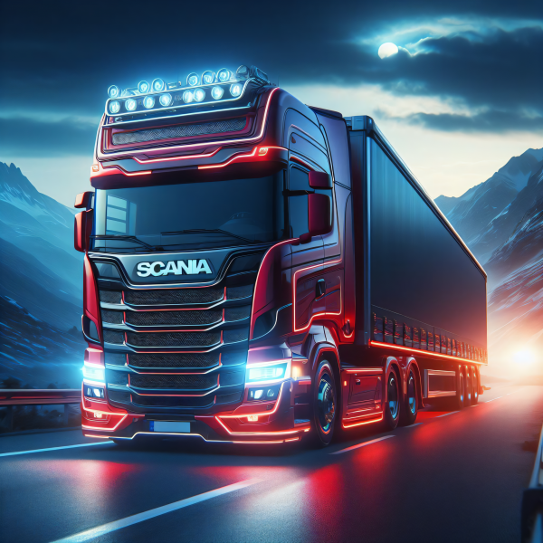 Vrachtauto,Scania