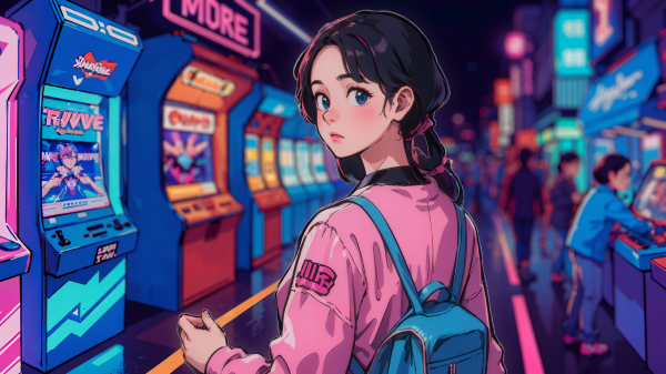 neon,malam,synthwave