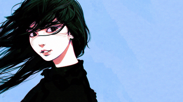 อะนิเมะ,งานศิลปะ,ผมสีดำ,Ilya Kuvshinov,เสื้อผ้า,ชุดแต่งกาย