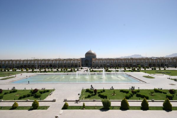 Rådhusplads, stadion, Iran, palads, panorama, struktur