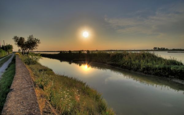 слънчева светлина,пейзаж,залез,езеро,вода,природа